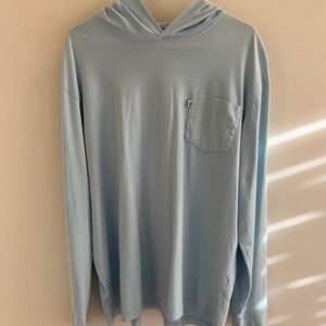 JOHNNIE-O —Lightweight T Shirt Hoodie , size XL